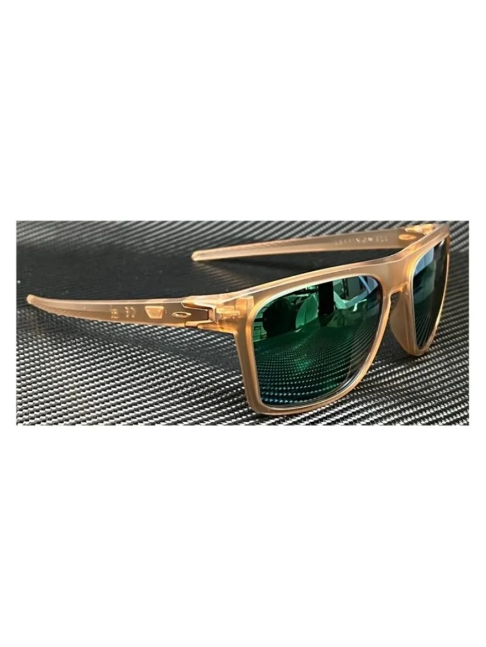 New Oakley Men Matte Sepia Sunglasses 57-17-134